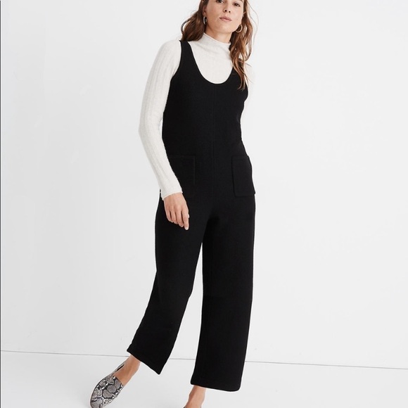 Madewell Pants - Madewell Patch Pocket Sweater Jumpsuit Size Medium
